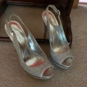 Bakers Silver heels